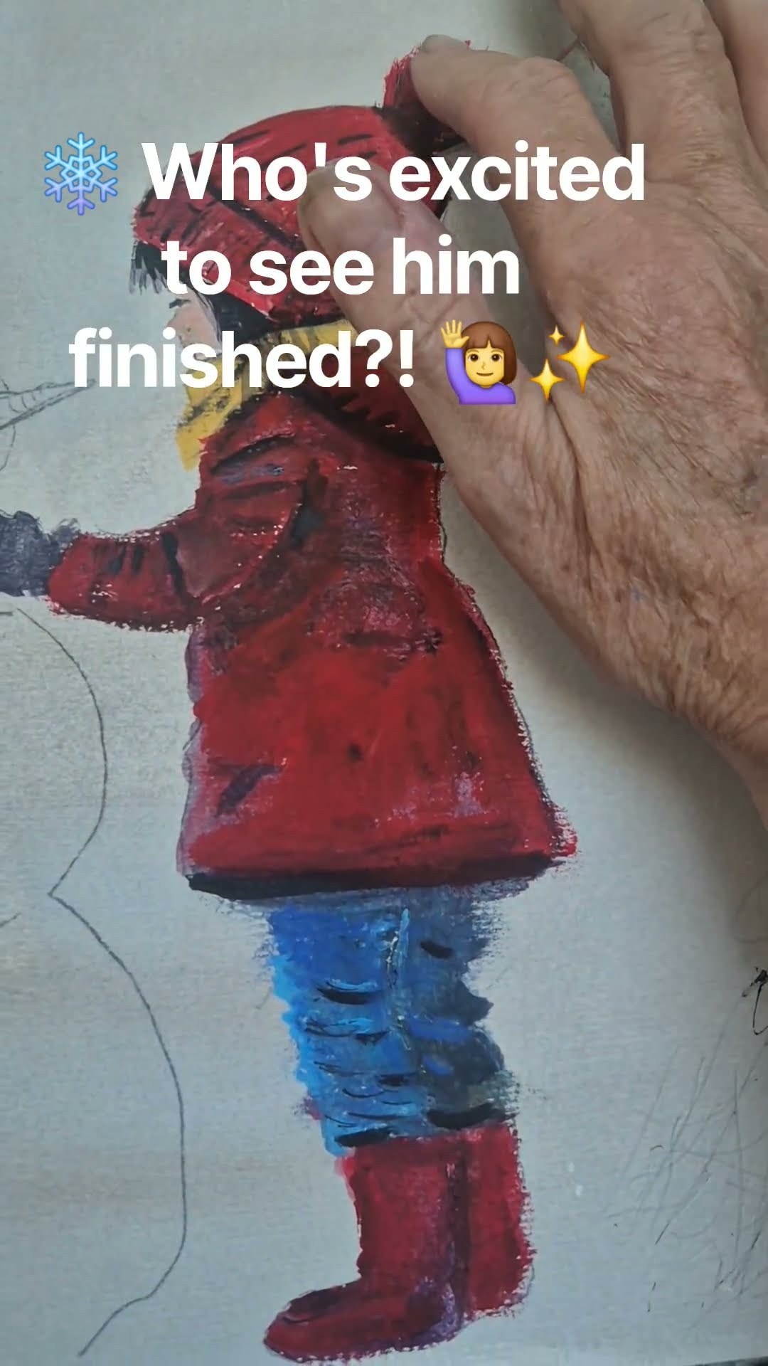 ❄️ Building a Snowman — Work in Progress ✨
